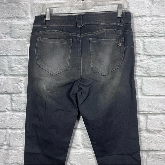 NWT Democracy Size 10 Grey Mid-Rise Ab’solution Booty Lift Jegging Jeans - Picture 11 of 15